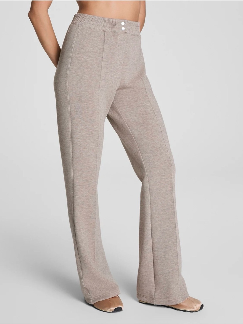 NWT Spanx brushed flare pants size small